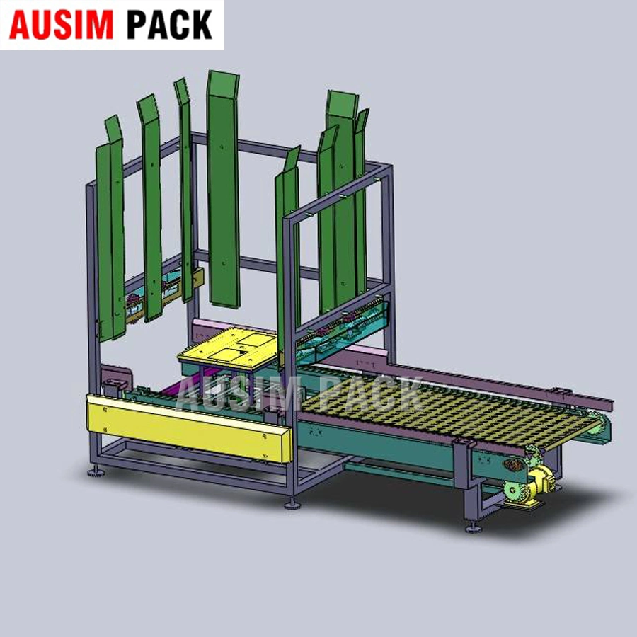 Heavy Duty Factory Price Fully Automatic Pallet Dispenser, Pallet Destacker