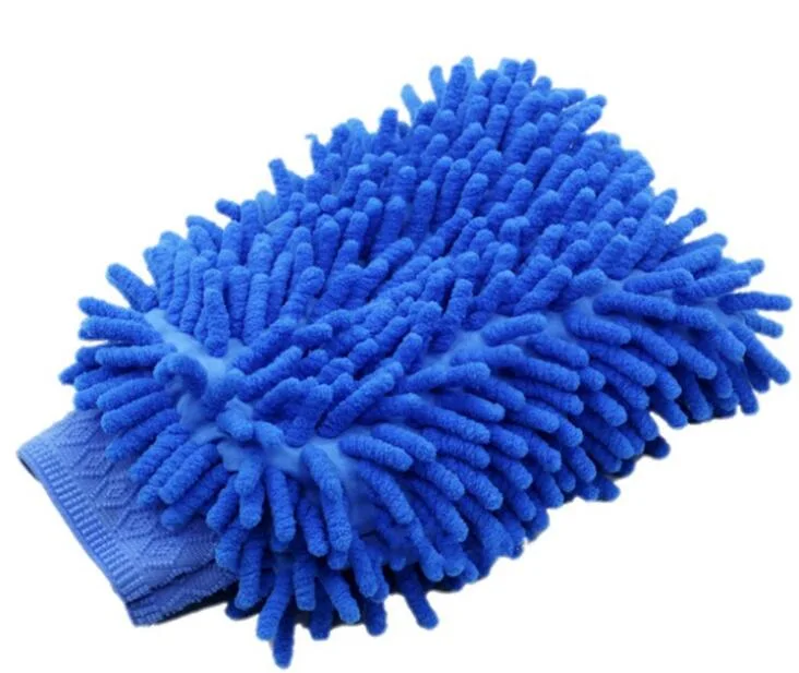 OEM Size Microfiber Car Clean Gloves Car Wash Mitt