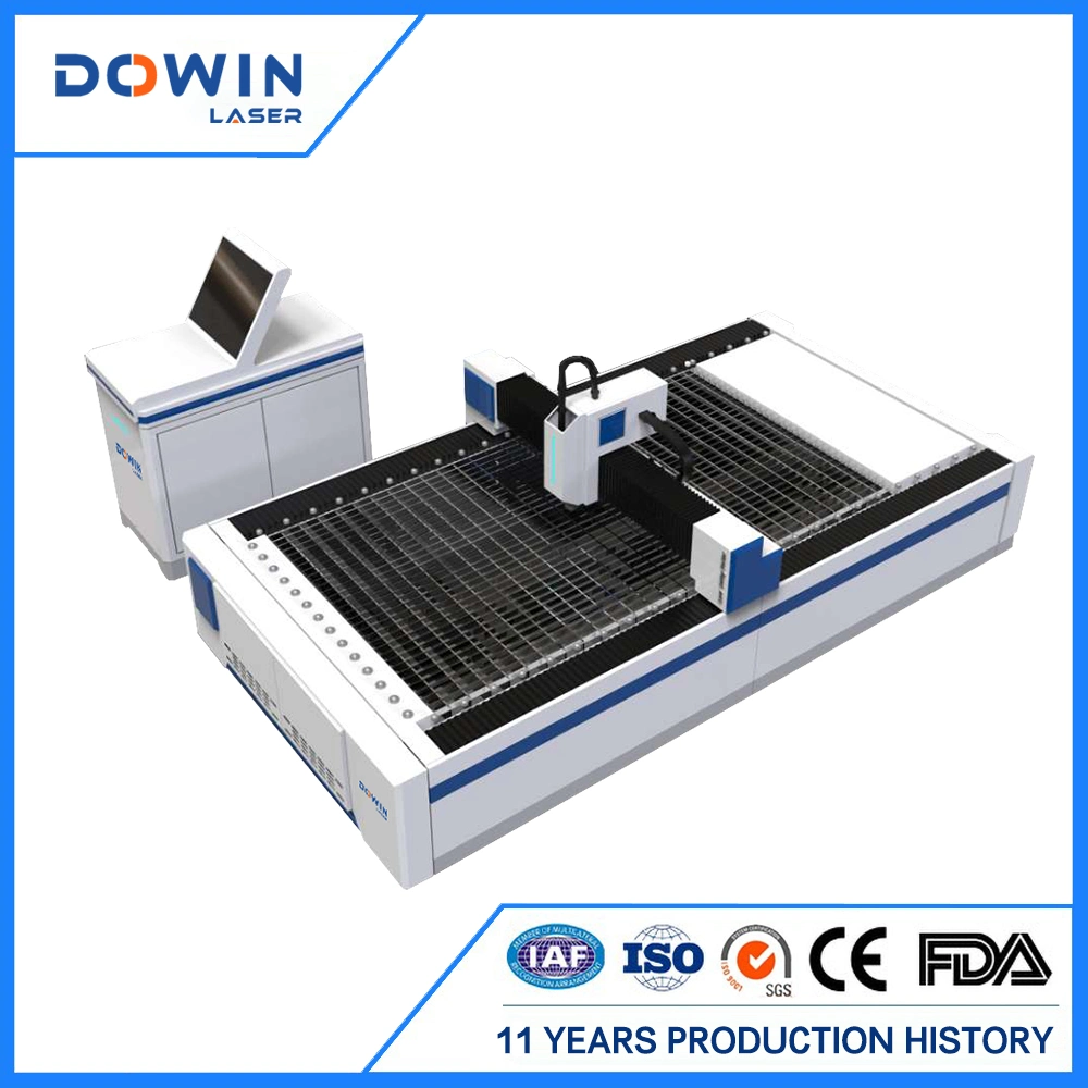 Máquina de corte a laser de metal de aço de fábrica de fábrica de fábrica