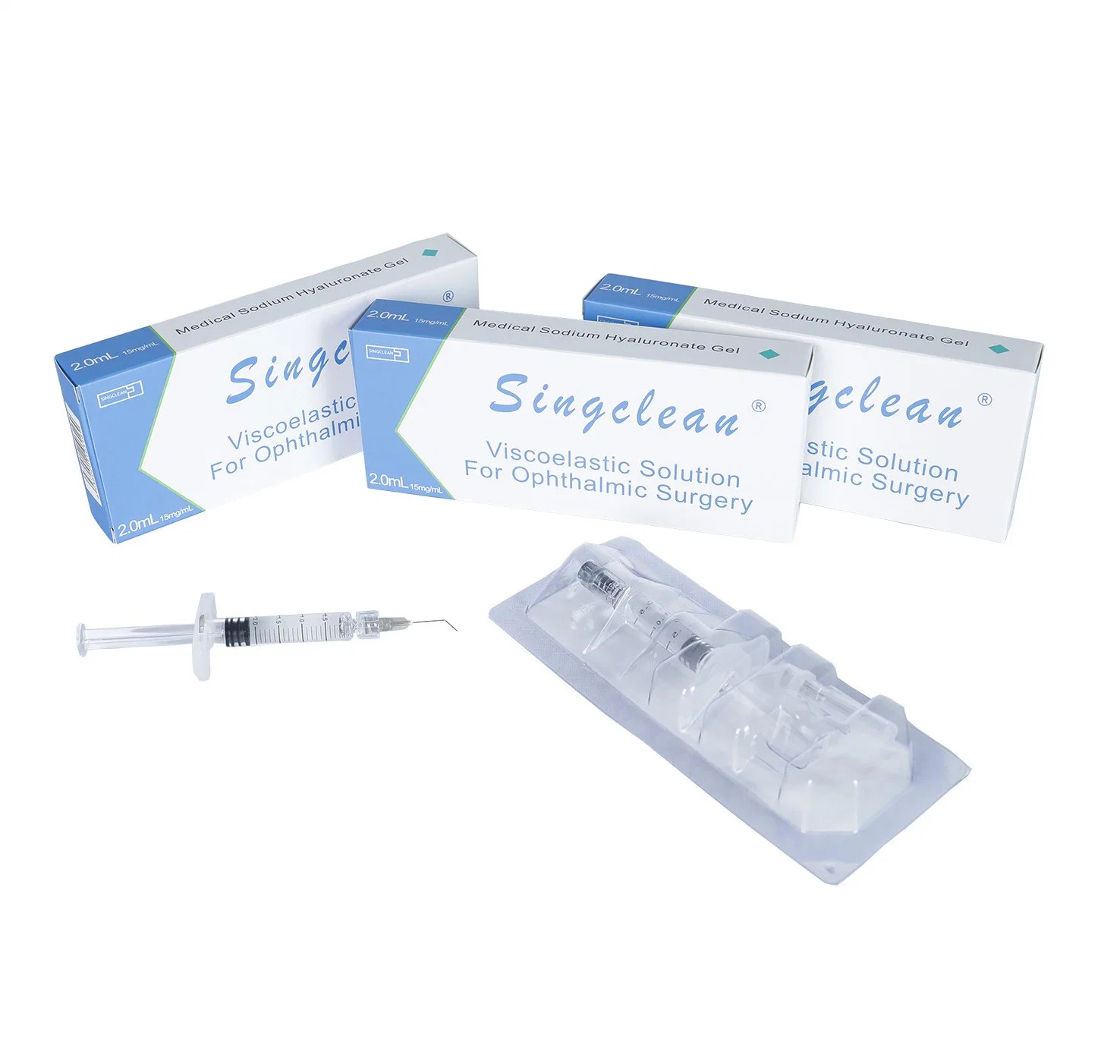 Singclean Medical Sodium Hyaluronate Gel Ophthalmic Viscoelastic Eye Protection