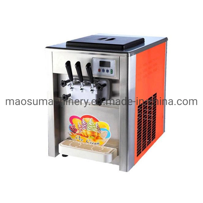 Soft servem sorvete máquina de criador de Bancada Home pequenas