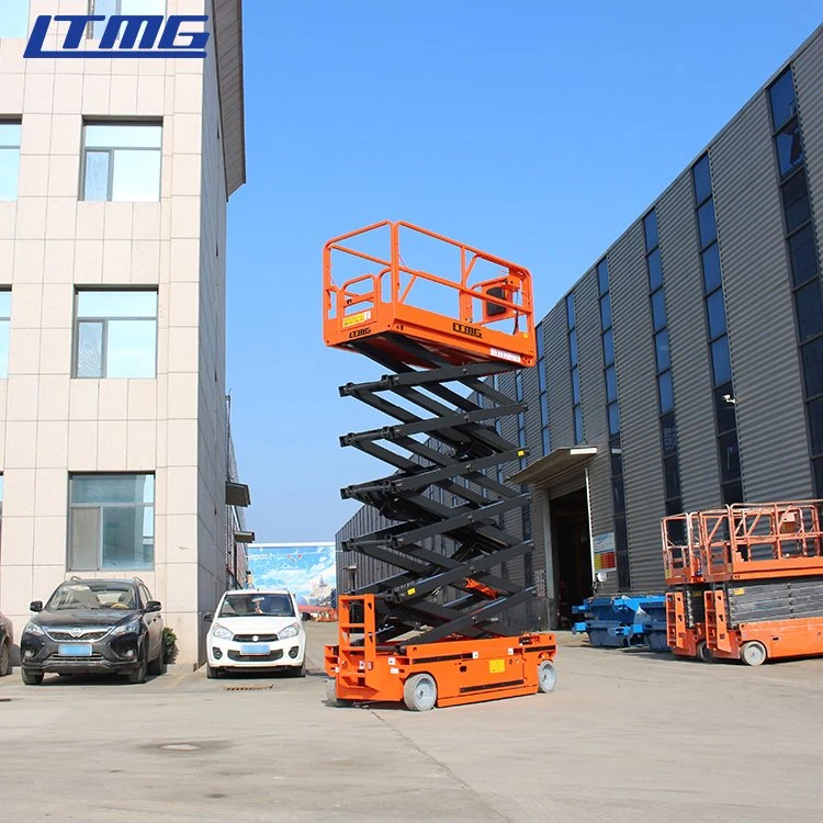 Self-Propelled Manlift Price Platform Lifts Electric Small Scissor Lift with Good Service