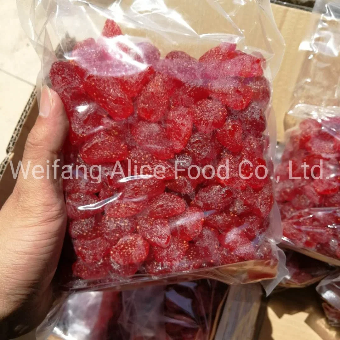 Sweet and Sour Candied Preserved Strawberry Fruits Manufacturer Dried Strawberry