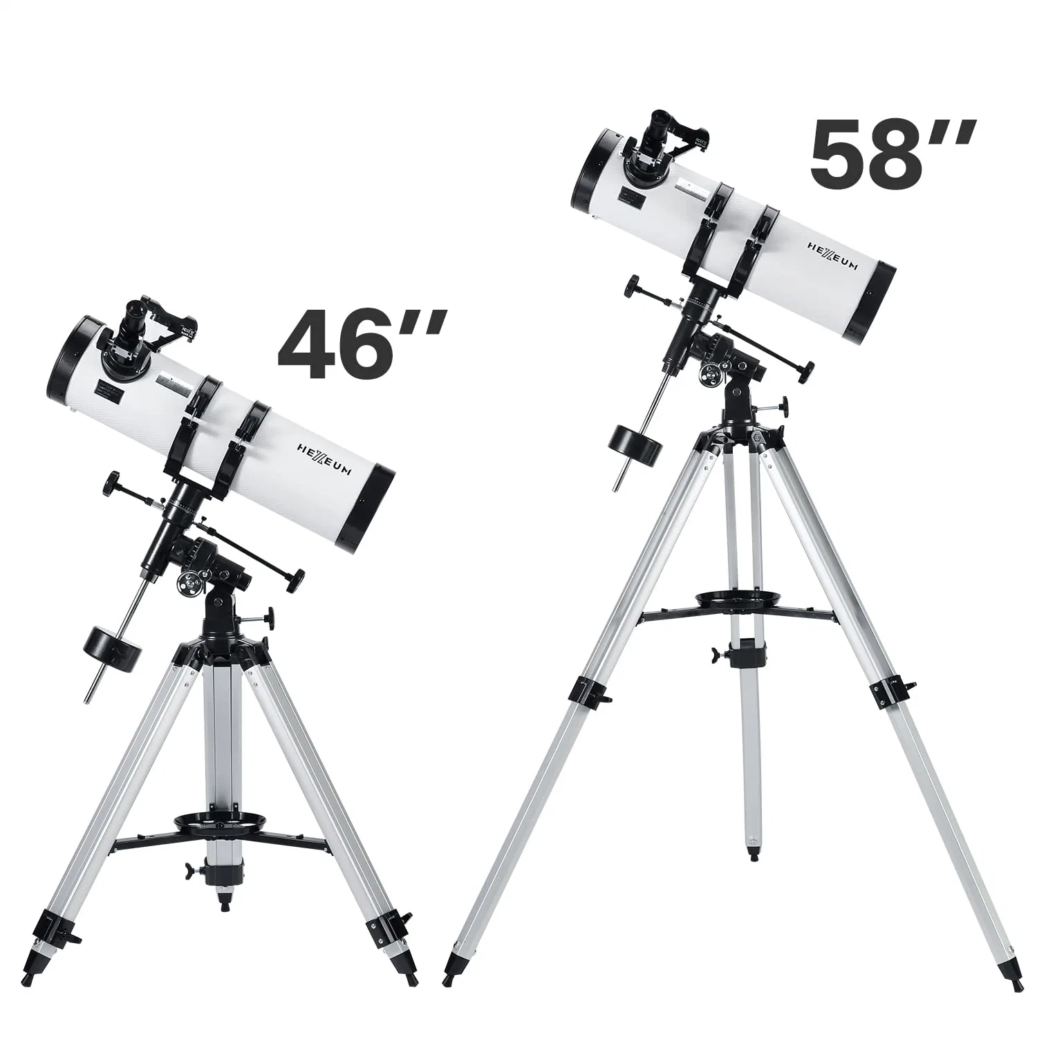 80mm Aperture 600mm Teleskop Astronomisches Tragbares Refraktionsskop