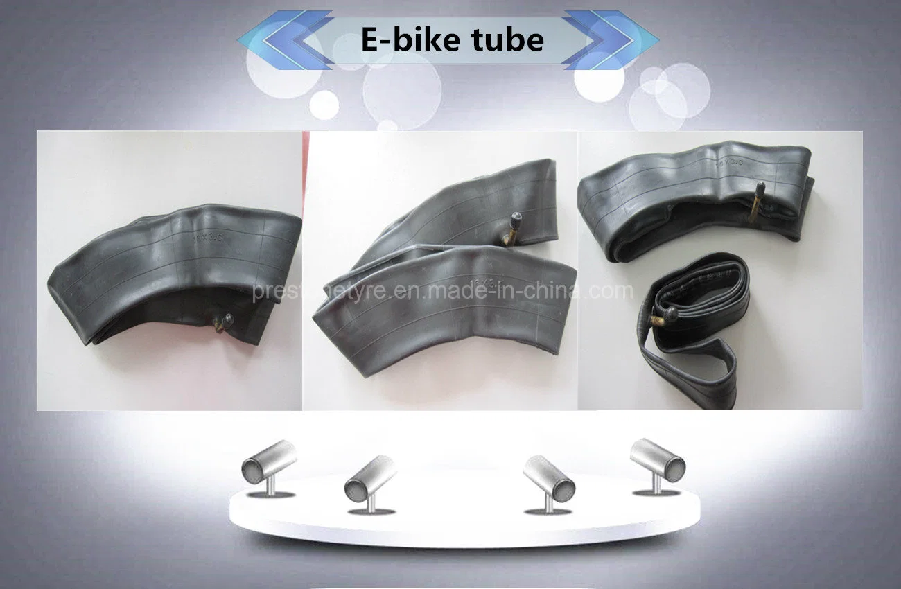 Electrical Bicycle Electric Bike Motorbike E-Bike Tyre&Tire Butyl Natural Rubber Inner Tube 16X3.0 18X3.0 20X3.0 24X3.0 26X3.0