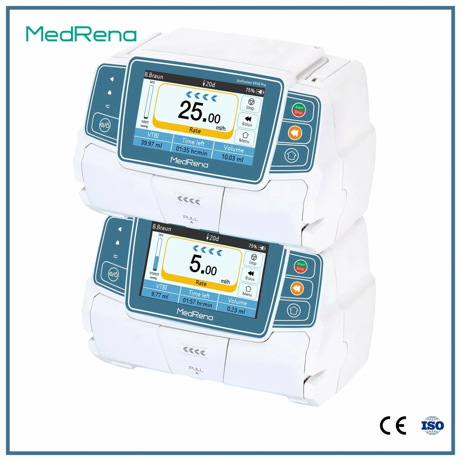 Hospital Syringe Infusion Pump Device (UniFusion VP50 PRO)