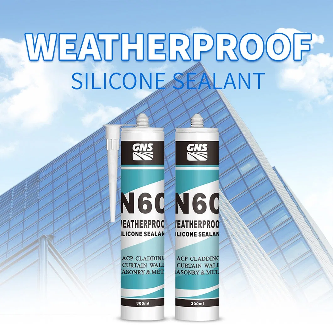 Building Construction Silicone Sealant for Aluminum and Curtain Wall and Windows and Door