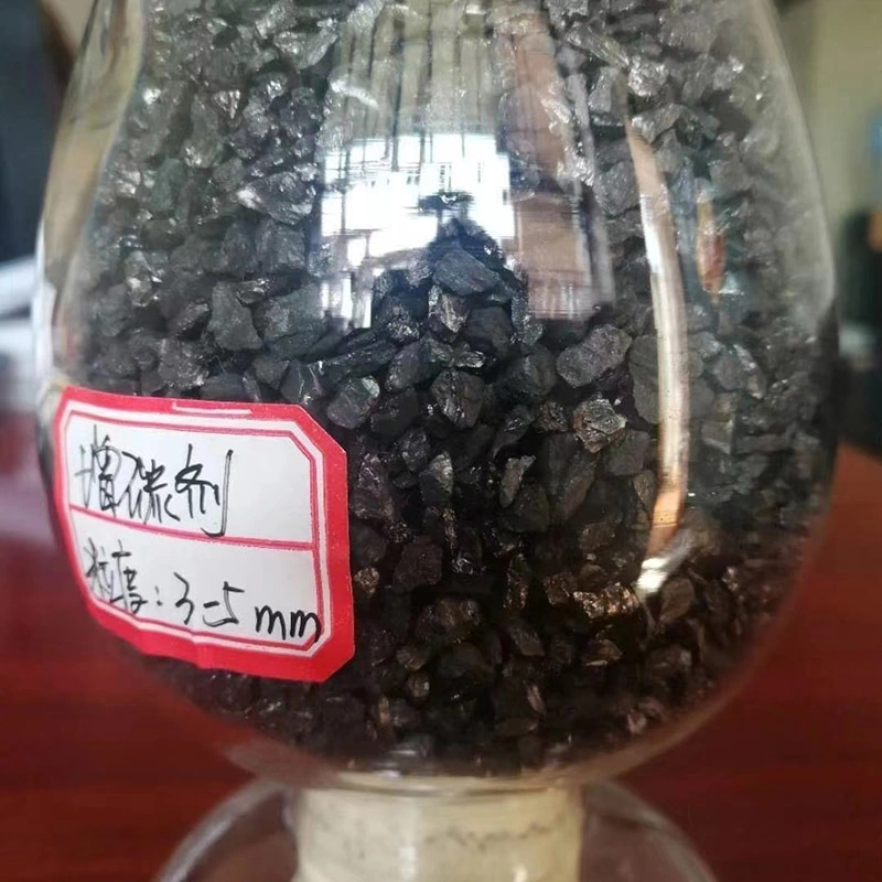 Black Calcined Petroleum Coke High Calorific Value Low Sulphur Petroleum Coke 5-8mm Carbon Agent for Sale