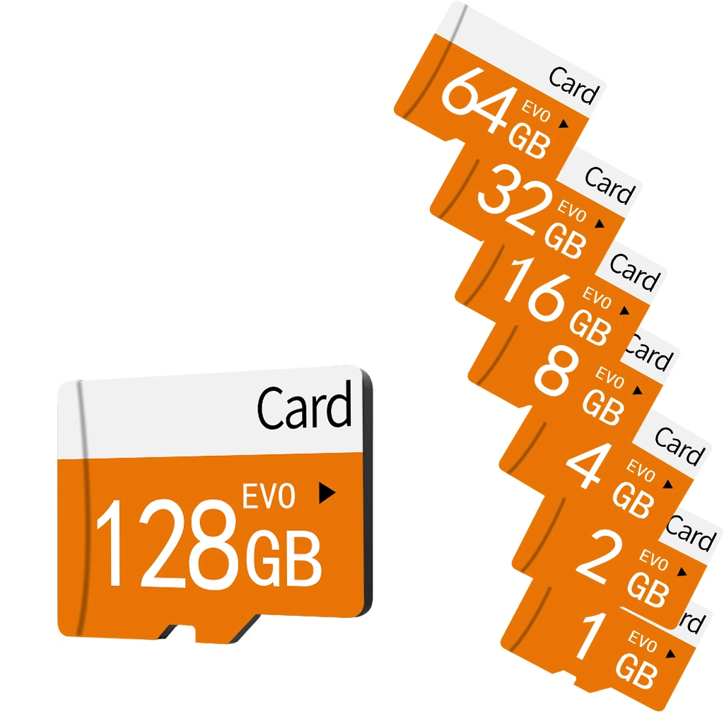 Cartão SD Gjtf08 32 GB 64 GB 128 GB Classe 10 TF Flash Cartão de memória SD de 8 GB e cartão mini SD de 16 GB para smartphone/câmara