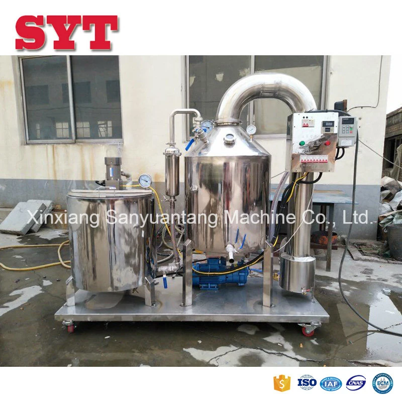 Vacuum 0.5t Honey Concentrator Processing Machine / Equipment