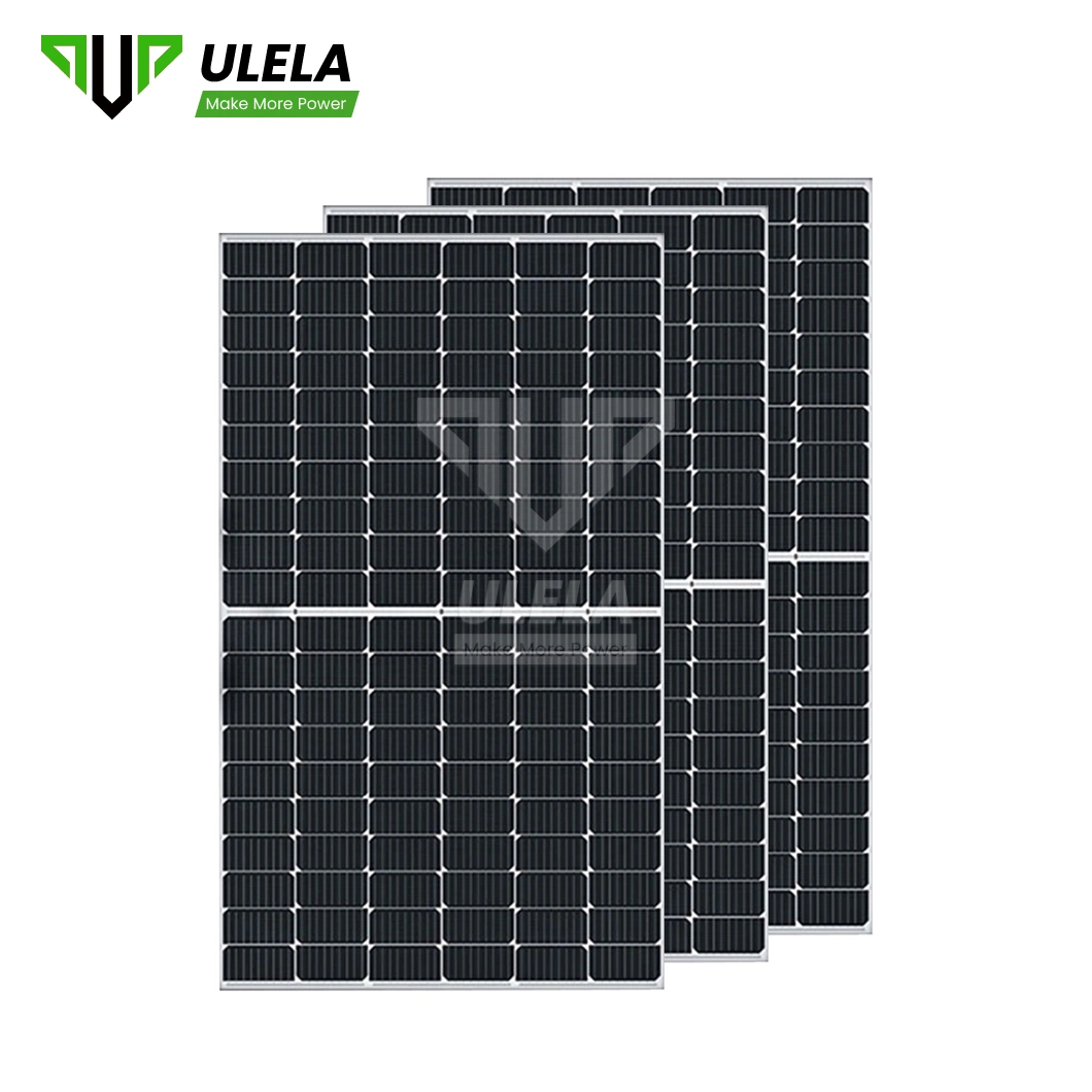 Ulela Solar Paneles Photovoltaic Panel EU Solar Panels Suppliers Sample Available Solar Panel Monocrystalline 410W China 210mm Mono Solar Panel 50W