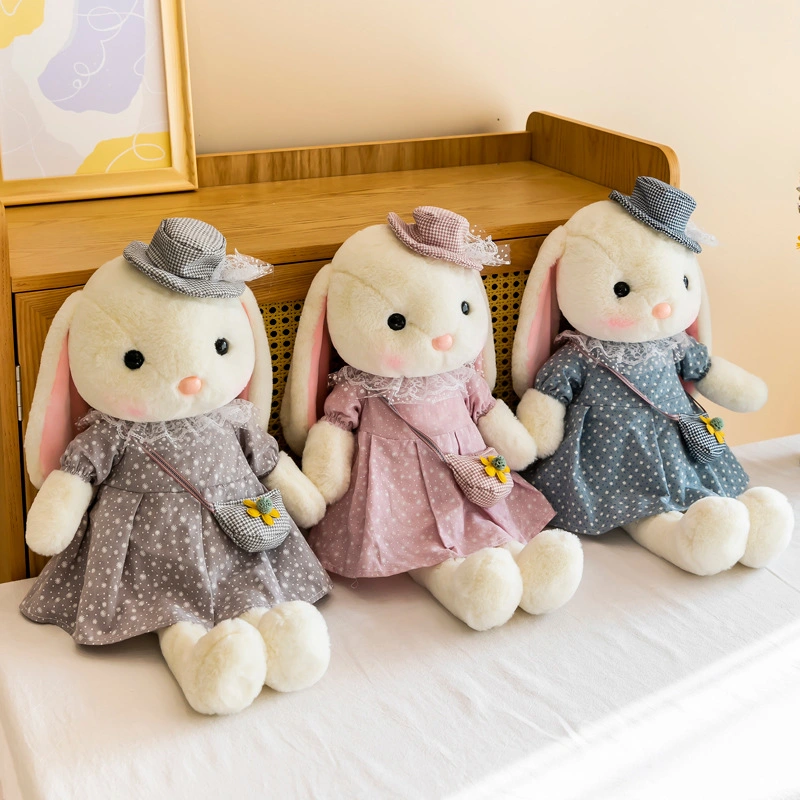 Rabbit Animal New Arrival Plush Stuffed Soft Children Toys with Hat