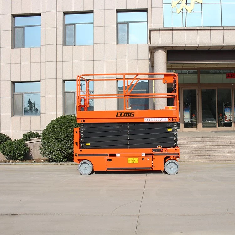 Customized Self-Propelled Moving Mini Manlift Price Service Platform Manual Scissor Lift Genie