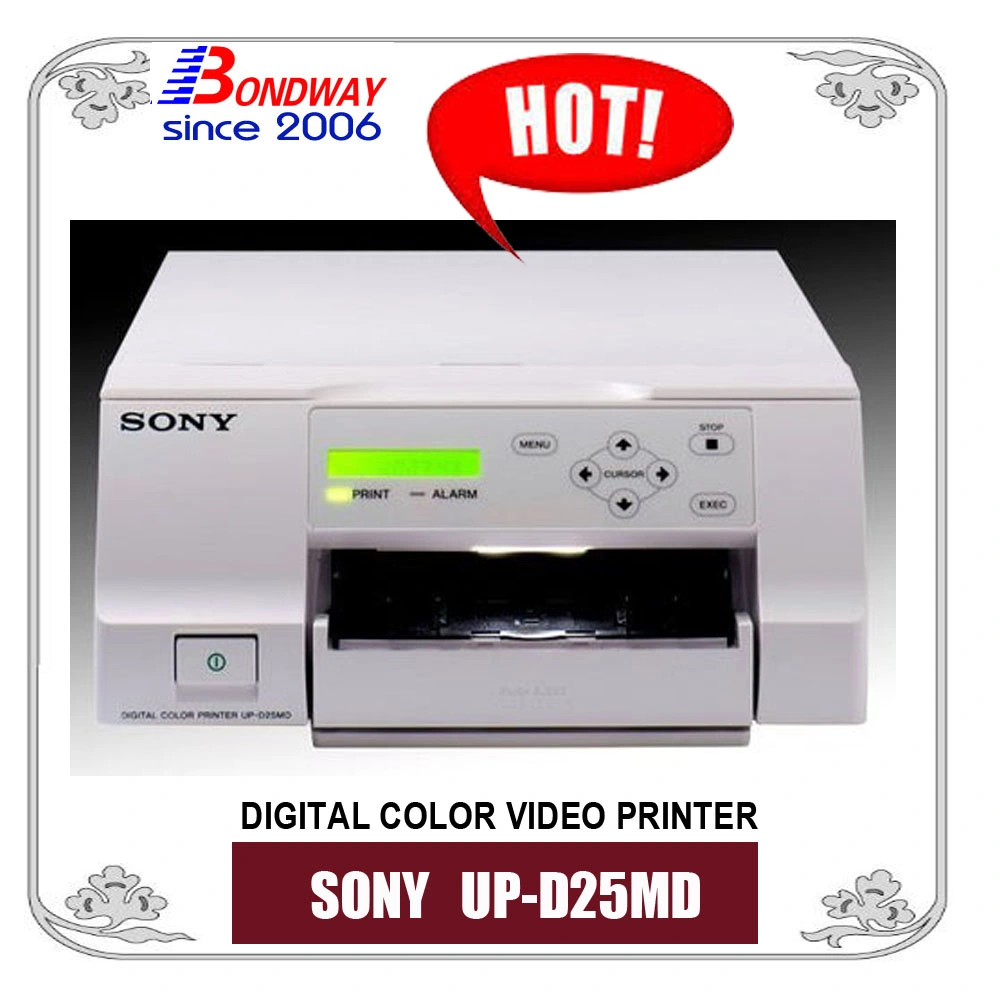 A6 Digital Color Video Thermal Printer for Ultrasound Scanner, USB2.0 Sony up-D25MD, Thermal Color Video Printer