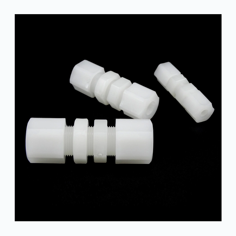 Cheap Factory ODM Price PVDF Bulkhead Union Plastic Joints Bulkhead Union