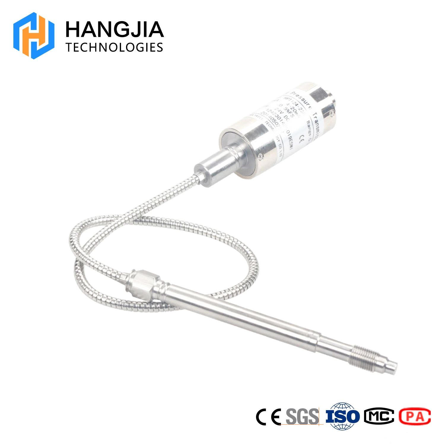 4-20mA 1-5V Melt Pressure Transducer in injection machine