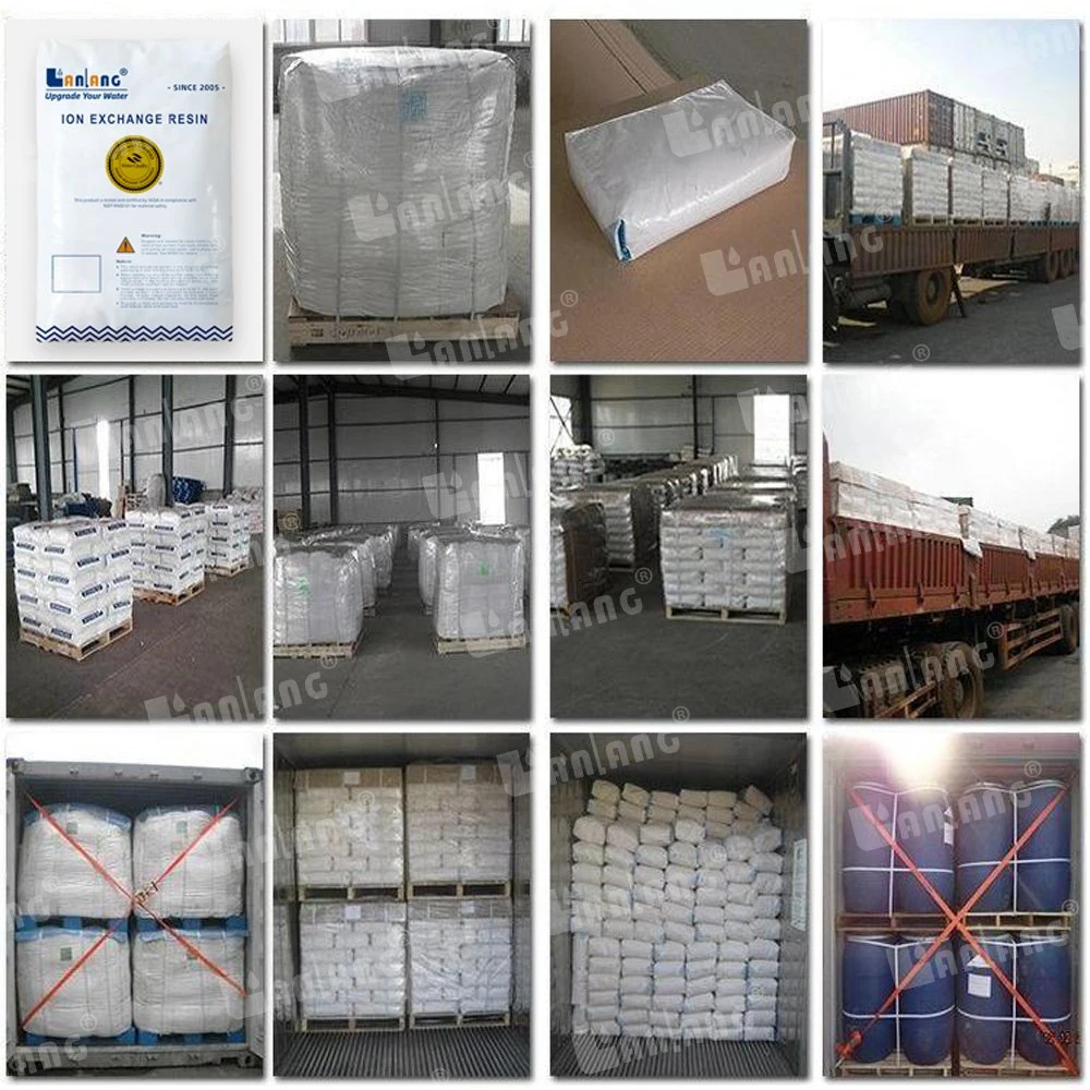 Lanlang Wqa Quality Acrylic Acid Weak Anion Resin for Organic Acids Removal Resin