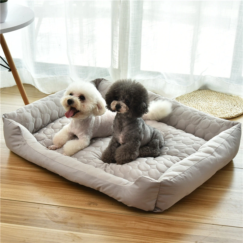 Excellent Quality Kennel Oxford Non-Slip Bottom Dog Cat Nest Machine Washable Arctic Fleece Pet Beds