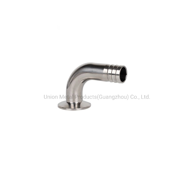 Sanitary Tri-Clamp Concentric Elbow Reducer Stainless Steel Tri-Clover Pipe Fitting