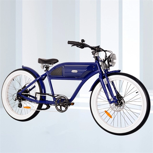 دراجة كهربائية من الألومنيوم خفيف الوزن مقاس 26 بوصة ذات عجلة كبيرة للحصول على وزن كبير رجل