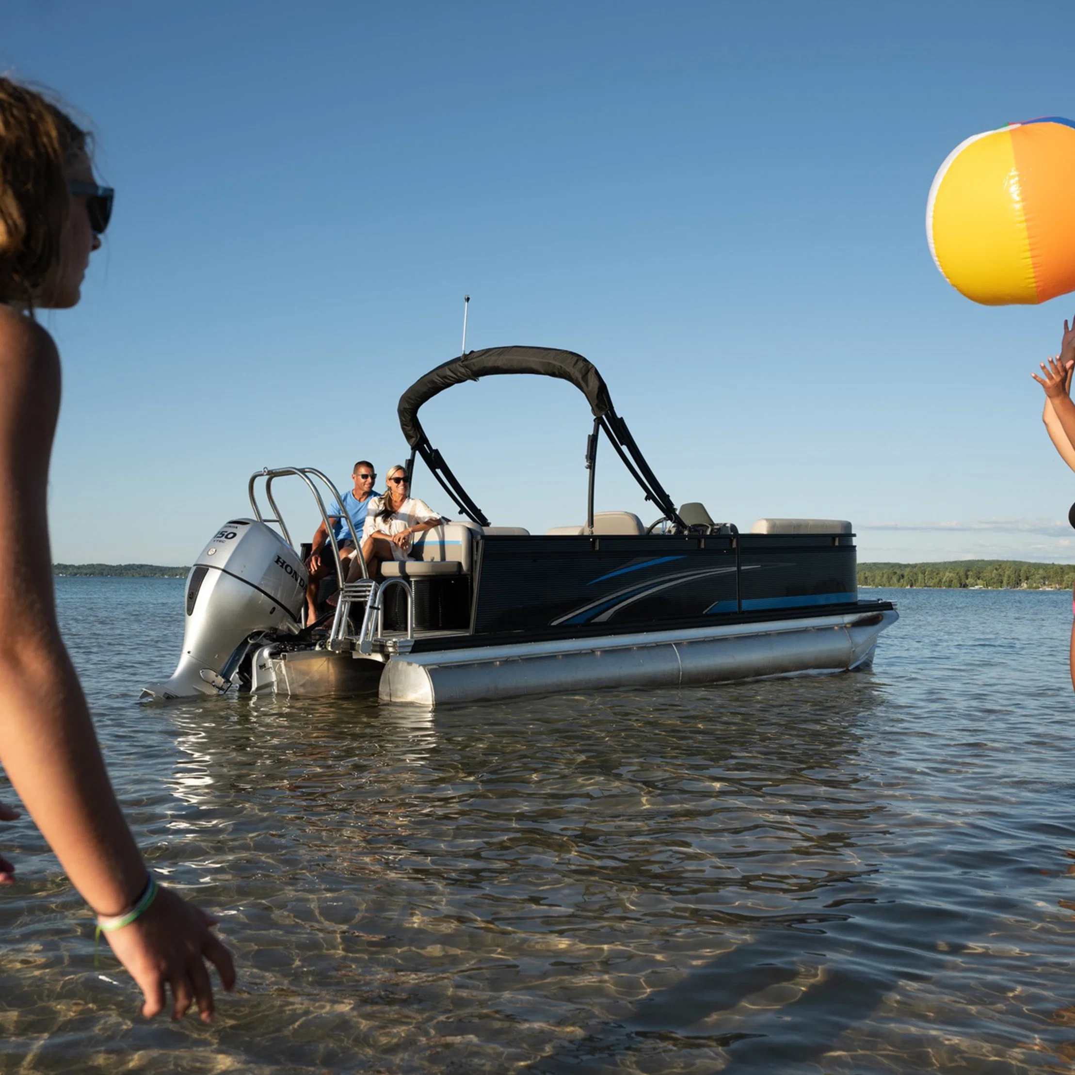 Los asientos de Motor Outboards Mmelancho 6Agua Dulce Pontoon Boat para la venta