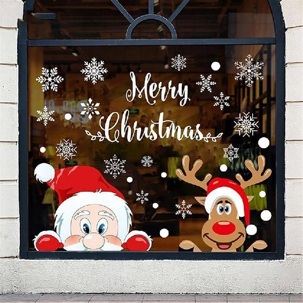 Hot Sale Custom 3D Self Adhesive Stickers Christmas Cute Cartoon