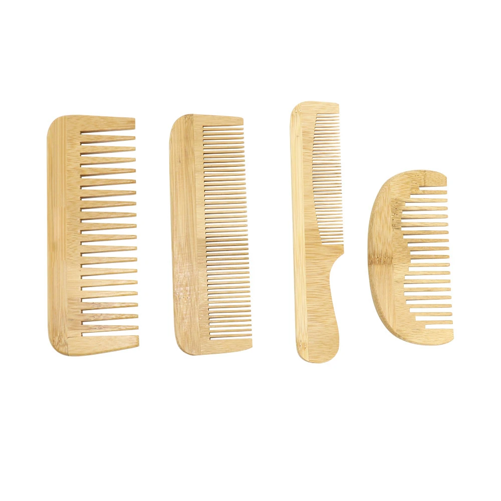 Natural de madera Comb de pelo Comb de airbag Masaje Ambiental amigable personalizado Masajeador de cabeza de cepillo de pelo de madera