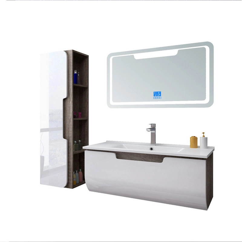 White Laminated Bathroom Cabinet China Bathroom Vanity Hotel Bathroom Accessories