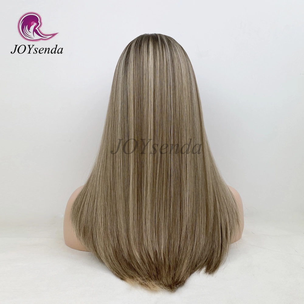 Proveedor de fábrica profesional Peluca rubia con reflejos 100% cabello humano virgen Peluca judía/Kosher Wig/Sheitel Wigs/Peluca judía kosher para mujeres blancas