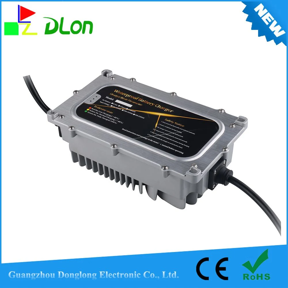 54.6V 13s Lithium Ion Battery Charger 48V 8A LFP Lipo LiFePO4 Battery Charger for E-Rickshaw