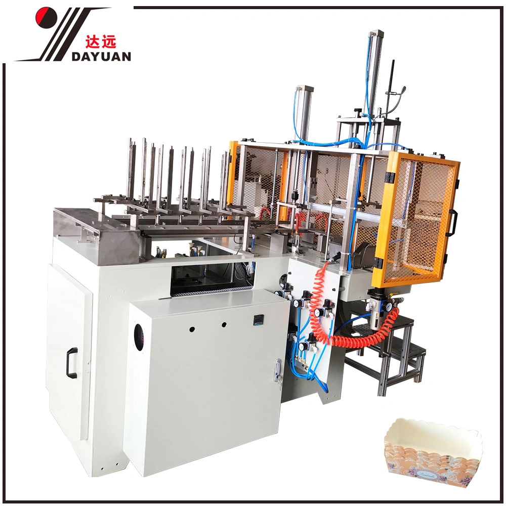 Automatic Double PE Coated Paper Lunch Box Forming Machine