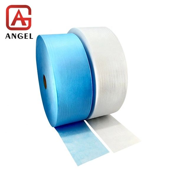 China Manufacturer 25GSM 100%PP Spunbond Nonwoven Fabric Roll Material for Mask