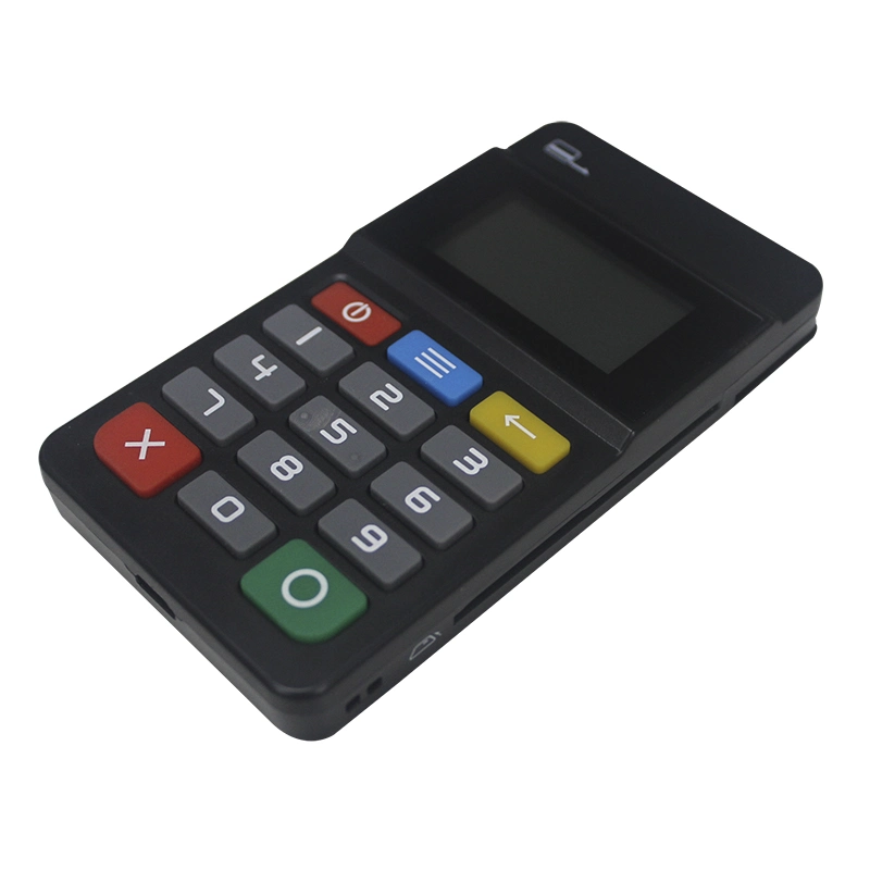 Plastique POS Portable Mini Lecteur Smart Card Reader Pinpad.