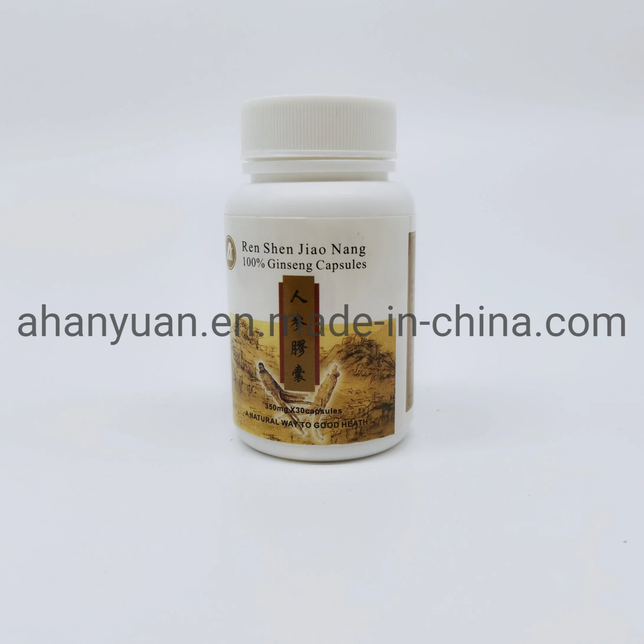 Plant Extract Capsule Lipid Lowering Resist Fatigue Enhance Immunity Ginseng Capsule