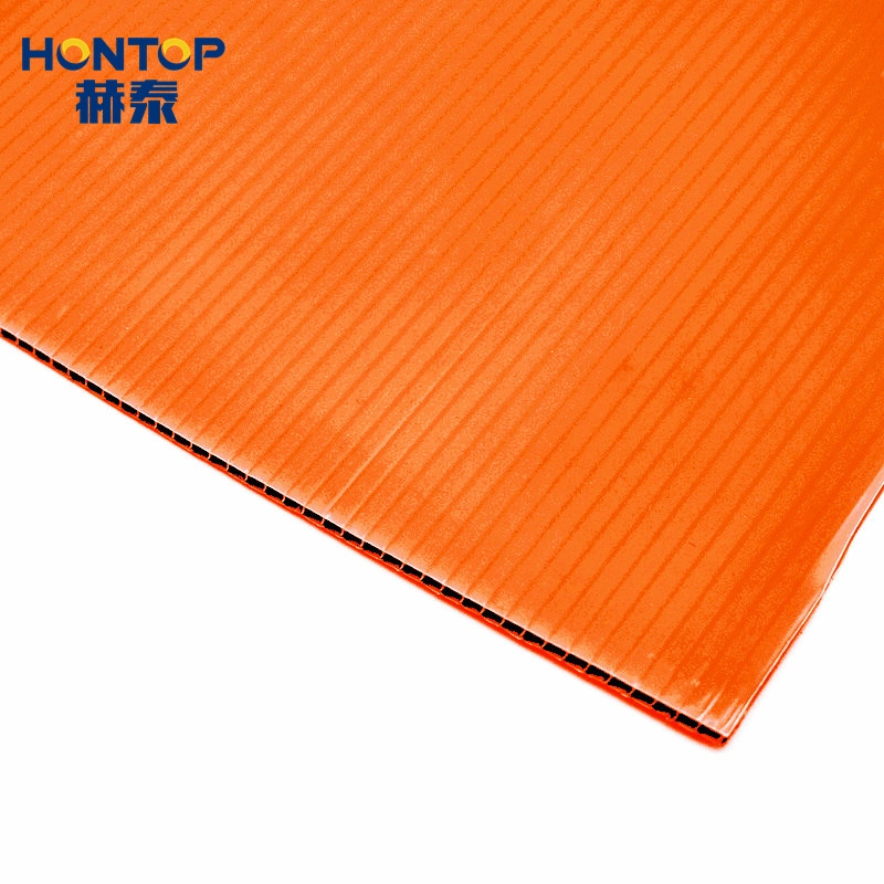 Verschiedene Farben 3mm Dicke schlagfest UV-Schutz Polypropylen Twin PP-Hohlblech für die Wand