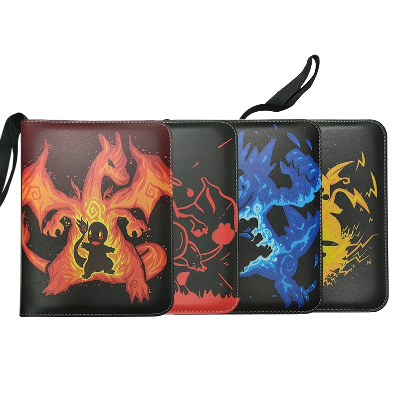 Full Printing 9 Taschen Gaming Card Organizer Halter Album-Ordner Tasche