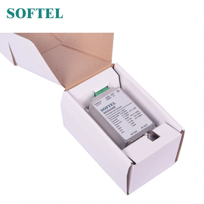 Sr2020aw Softel FTTH Wdm Optical Receiver for Xpon & CATV Solution