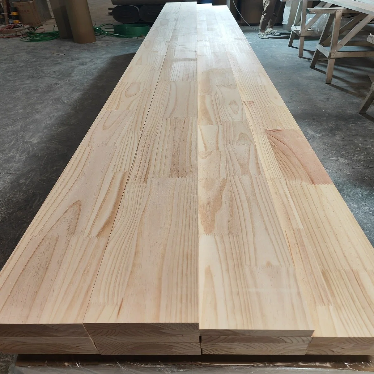 Meubles de bois de placage en bois massif panneau en bois articulé du doigt les conseils d'administration