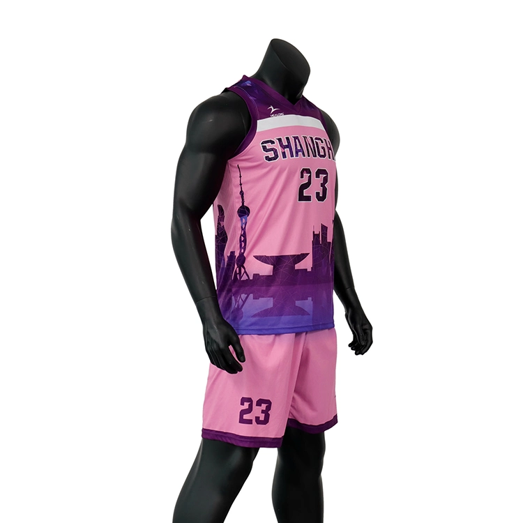 Wholesale/Supplier Men's Sportswear Polyester Basketball Warm-up Suit Custom Basketball Suit Set