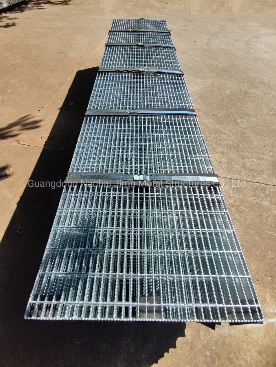 Jimu Serrated Forgebar Steel Grating 30 40 60 Series