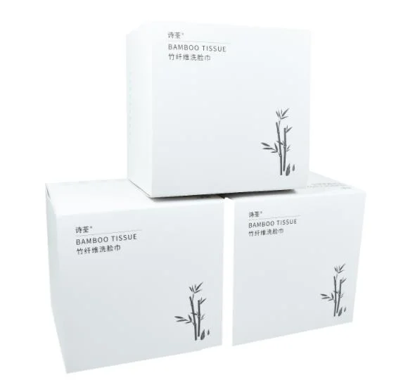 Toallas Toalla de cara Shiquan-Clean biodegradables desechables maquillaje seco toallitas quitando Super suave para pieles sensibles