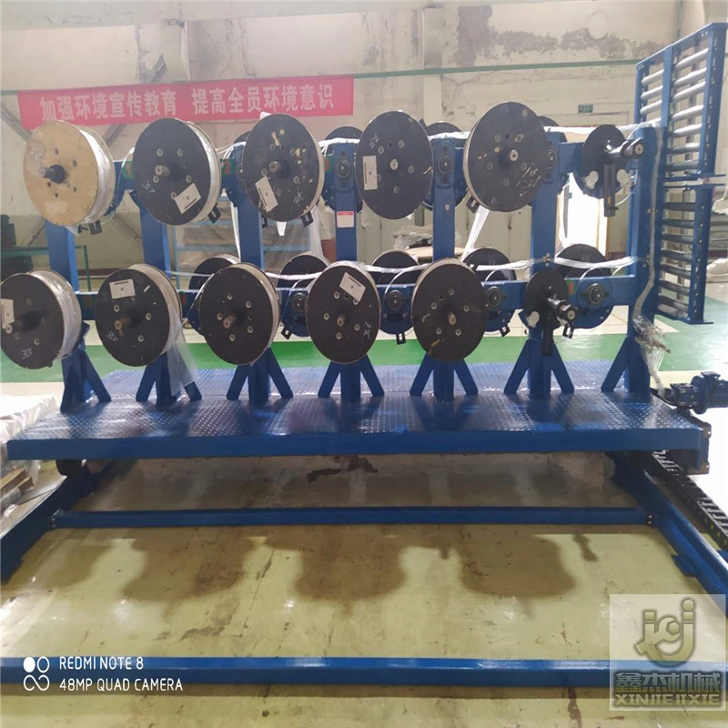 Multi-Head Active Pay-off Rack Pay-off Spool of Cable Equipment Active Pay-off Rack Active and Passive Tension Wires