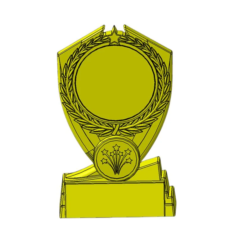 Prix en plastique personnalisée OEM ODM Trophées trophée pour Meubles Décoration maison Décoration de Noël cadeau de promotion souvenir