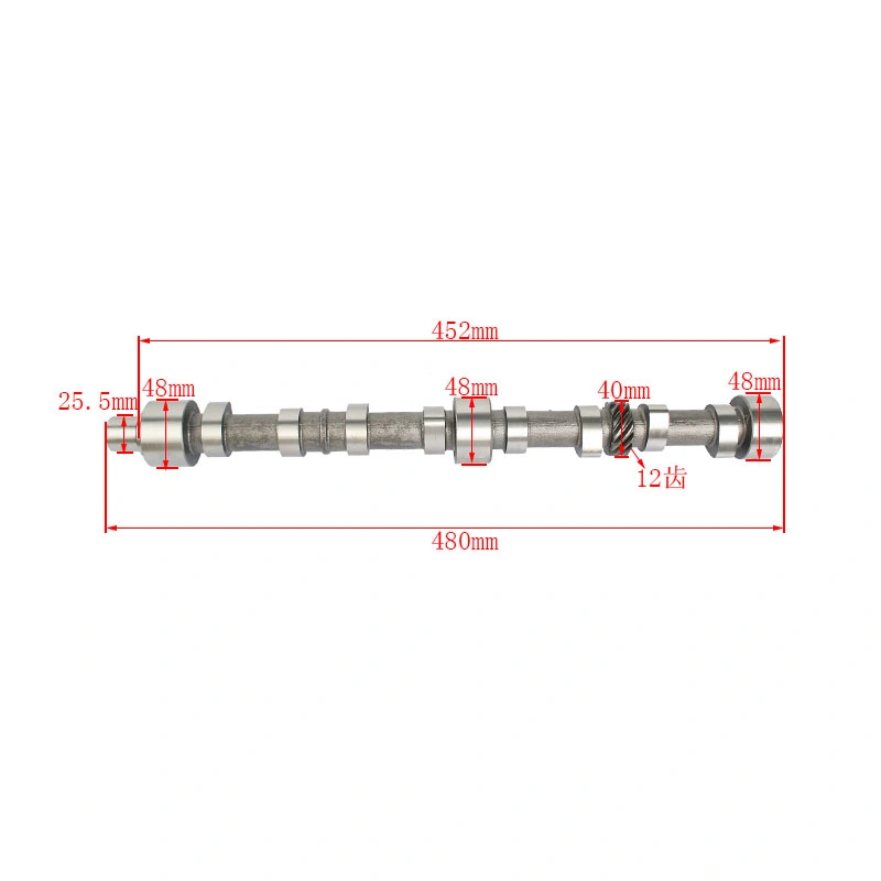 High Strength Engine Intake Camshaft Forging C240, 5-12511-078-4 Forklift Parts