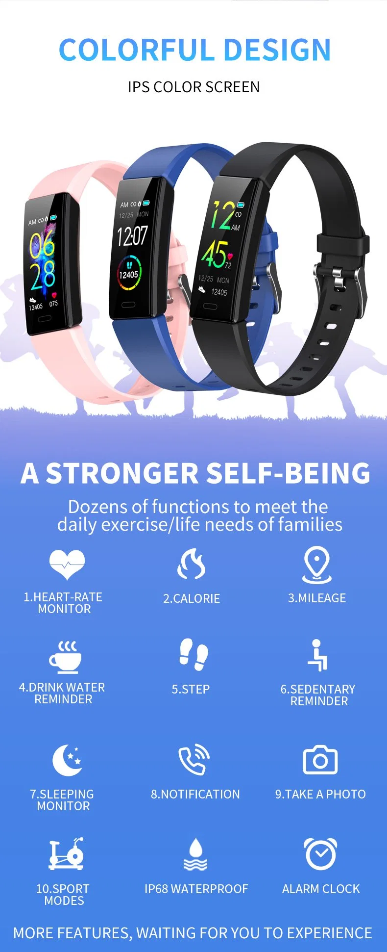 Novos relógios Y99 Plus Smart Watch para criança (Rapariga) Pulseira desportiva para criança (Rapaz) impermeável Fitness Tracker