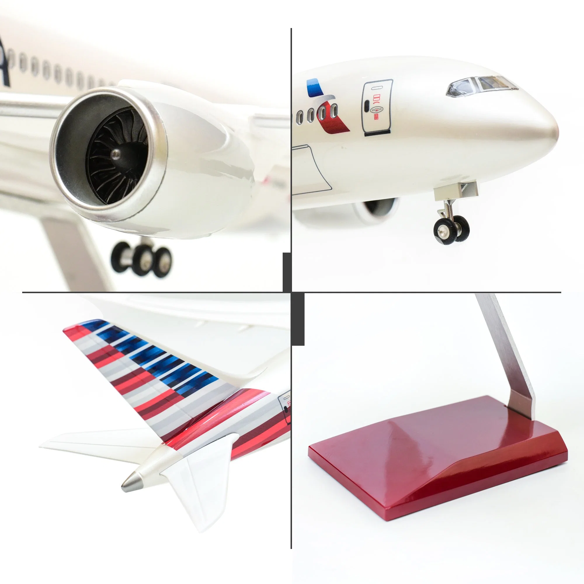 Plane Model Boeing B787-8 Scale 1: 130 Airplane Model Resin