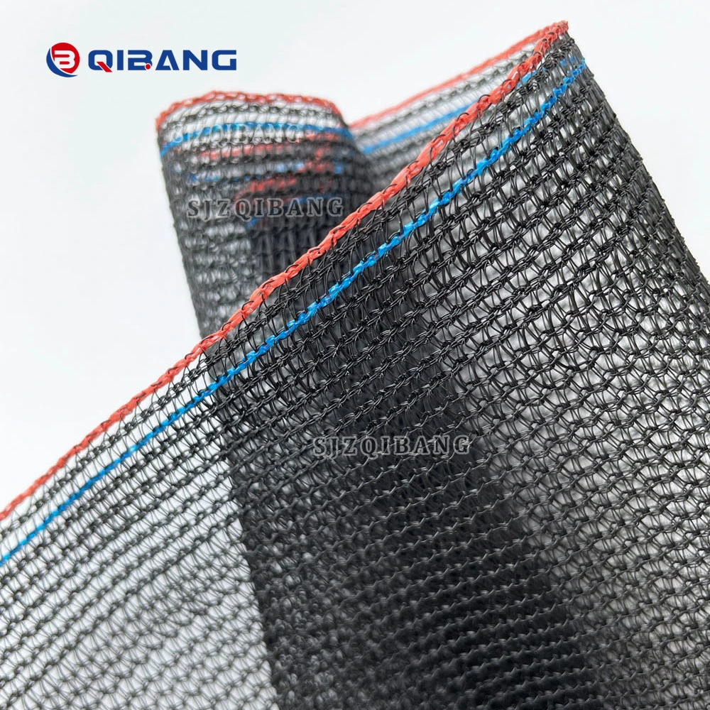 Fr UV Protection 100% Virgin HDPE Plastic Mono Construction Black Color Debris Scaffold Safety Net Mesh