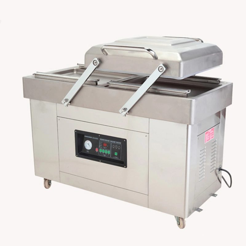 Dz400/2s Double Chamber Vacuum Packing Machine for Meat Rice Fish Food Sealers Vacuum Punch Packing Machine Price