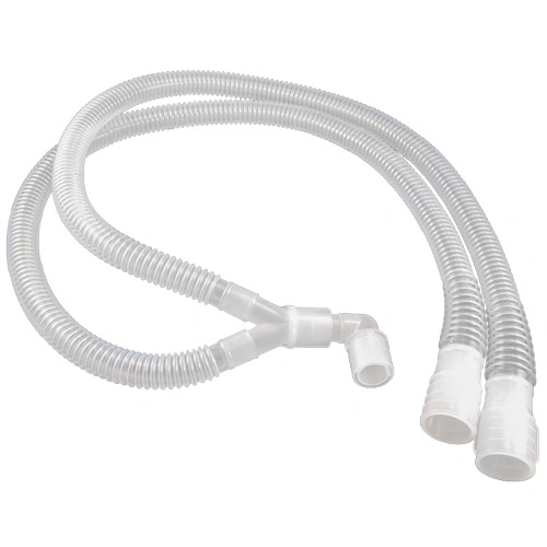 Circuitos respiratórios descartáveis de anestesia corrugado/extensível/defumada/coaxial para uso médico