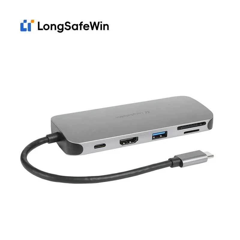 Multifunctional 10 in 1 USB 3.0 Hubs with HDMI SD/TF Ports